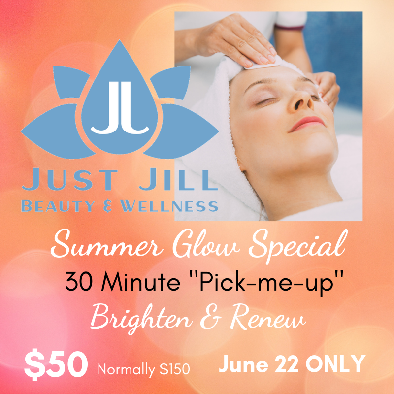 JustJillMakeup's tweet photo. $50 Summer Glow Facials Saturday June 22 ONLY - https://t.co/KWxoQjutab $100 on a fab facial on this day only!! You must call the spa to book 512-788-5218 Hurry, limited times available. https://t.co/MNMI7lfyfH