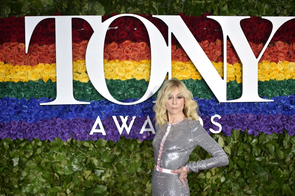 The winner of tonight’s Isabelle Stevenson Award for her activism, alumna @JudithLight hits @TheTonyAwards Red Carpet. We are so proud to call her a member of the CMU family! #cmutonys