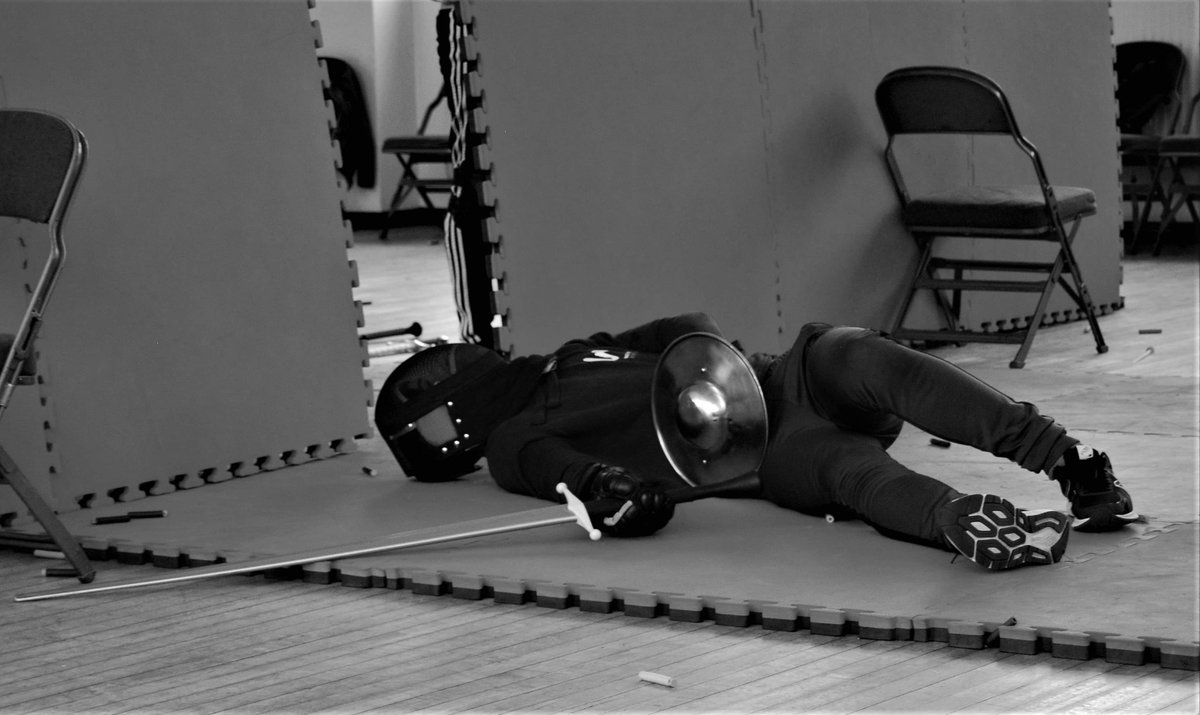 End of the first year of UoC HEMA today! Well done in your last training session guys! #universityofchester #uoc #mychesterstory