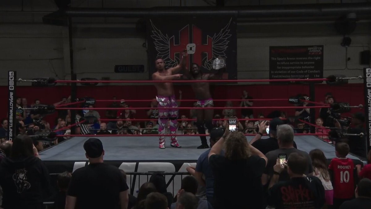 WrestlingSub's tweet image. Rich Swann retiene el Campeonato de la Division X tras derrotar a Teddy Hart en una muy buena lucha! 

@IMPACTWRESTLING #DigitalDestruction