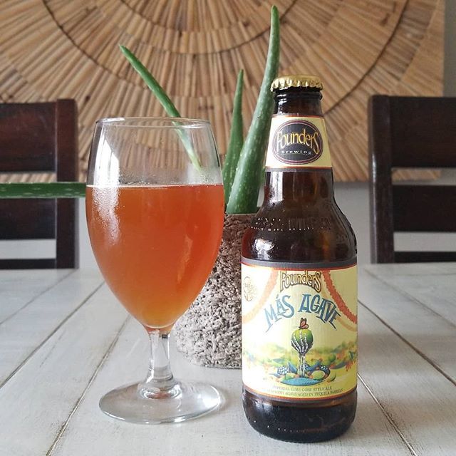 EnjoyLiving_Now's tweet photo. #sundayexploring kept me home this week to try something new.. Mas Agave is unique and powerful! Tastes a bit like a margarita but it's a TBA Imperial Gose Style Ale .. I'm a fan but can't do too many!! #craftbeer #gose #tequilabarrels #mibeer https://t.co/ffiAUk42z9