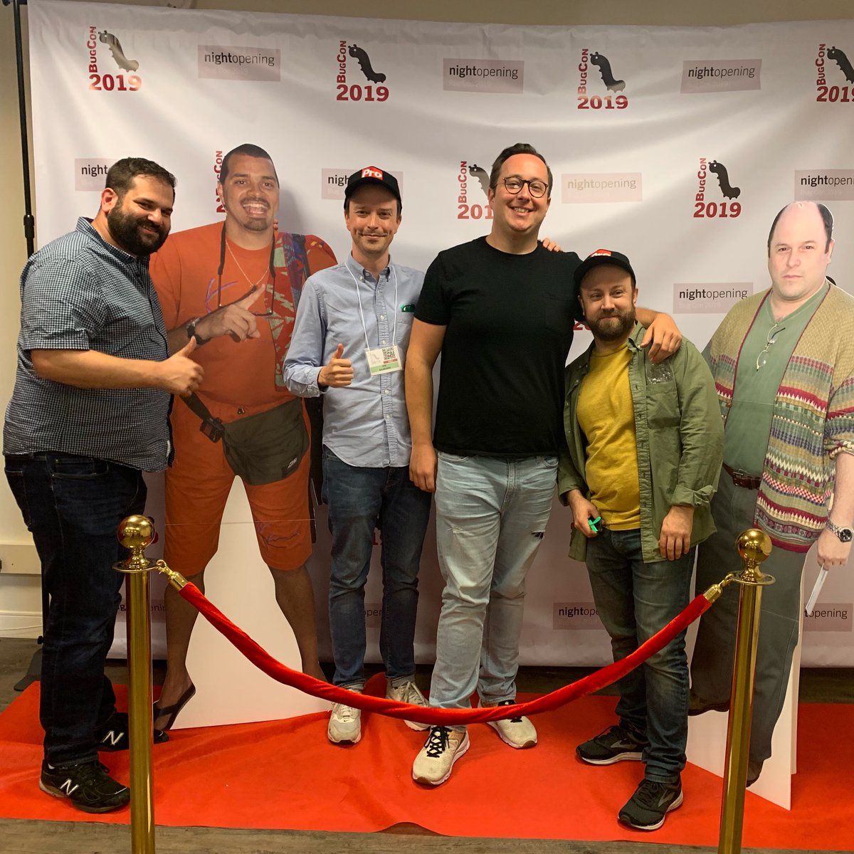 TheBreadCast's tweet image. #BugCon2019