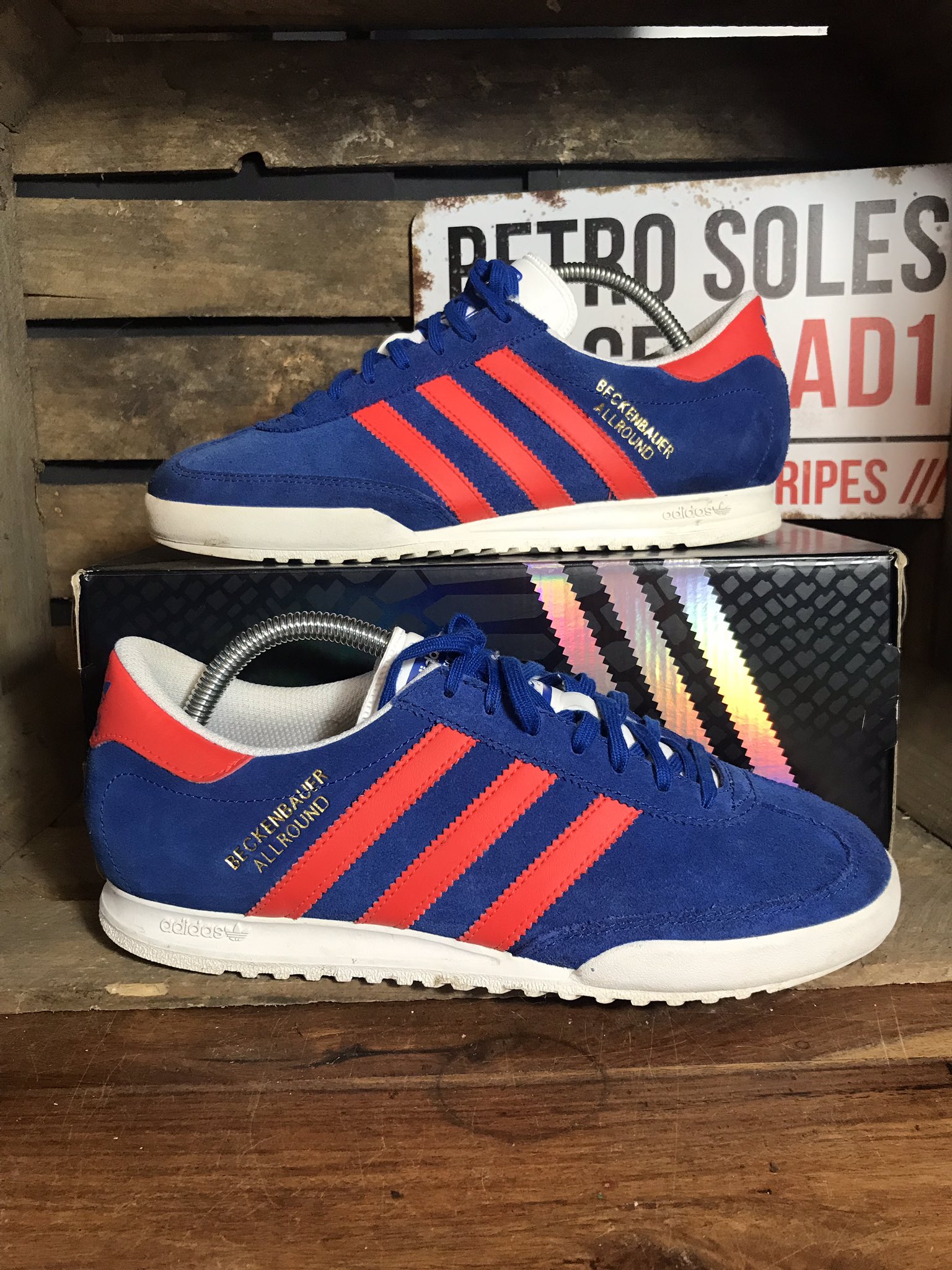 Adidas beckenbauer allround blue sales