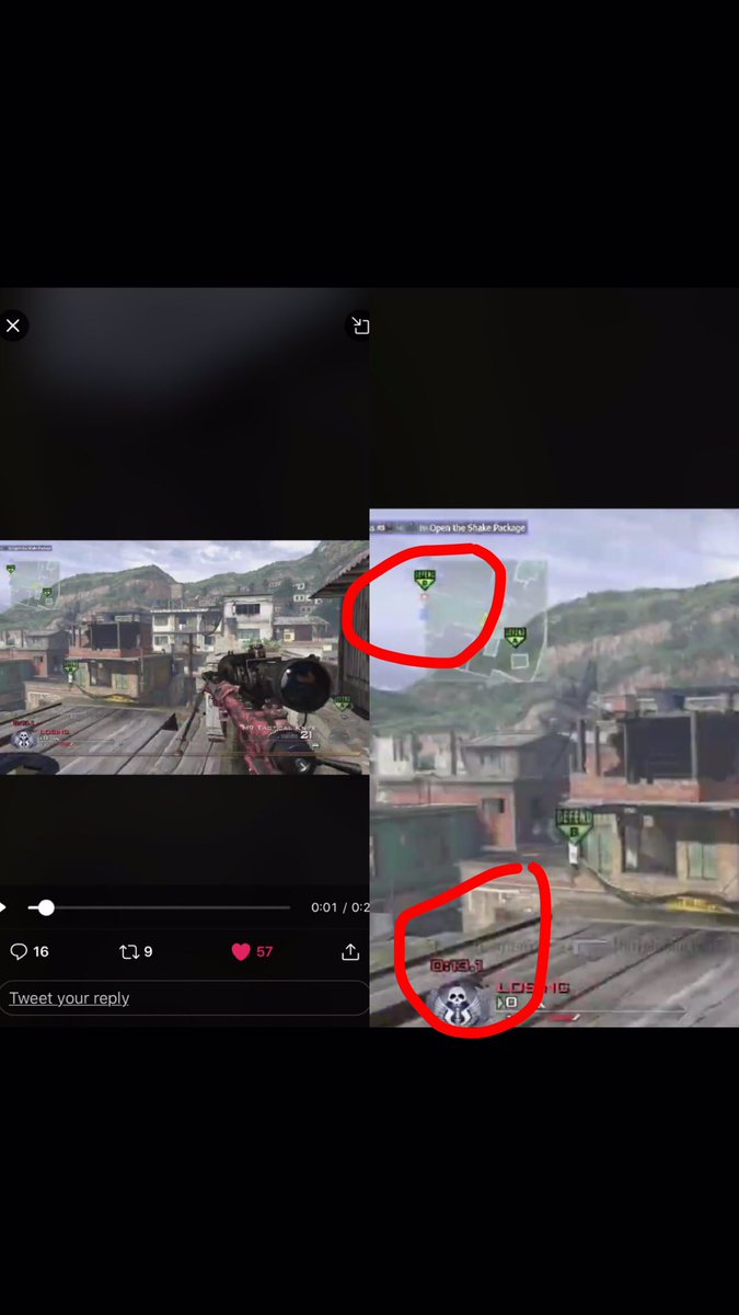 ItsPT3_'s tweet photo. @MergePebs He teleported or u had aim bot on u can no say this wasn’t fake lol https://t.co/b2lnpNa9Xh