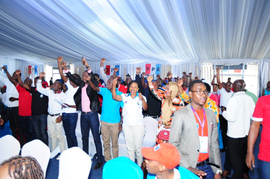 rpfinkotanyi's tweet photo. PHOTOS: How elections for @rpfinkotanyi leaders went down in Nyarugenge District: Kayisime Nzaramba was elected chair, Umuraza Chantal (chair, women league) and Gerard Gakunzi (chair youth league) #RPFElections https://t.co/N7ysCID2K6