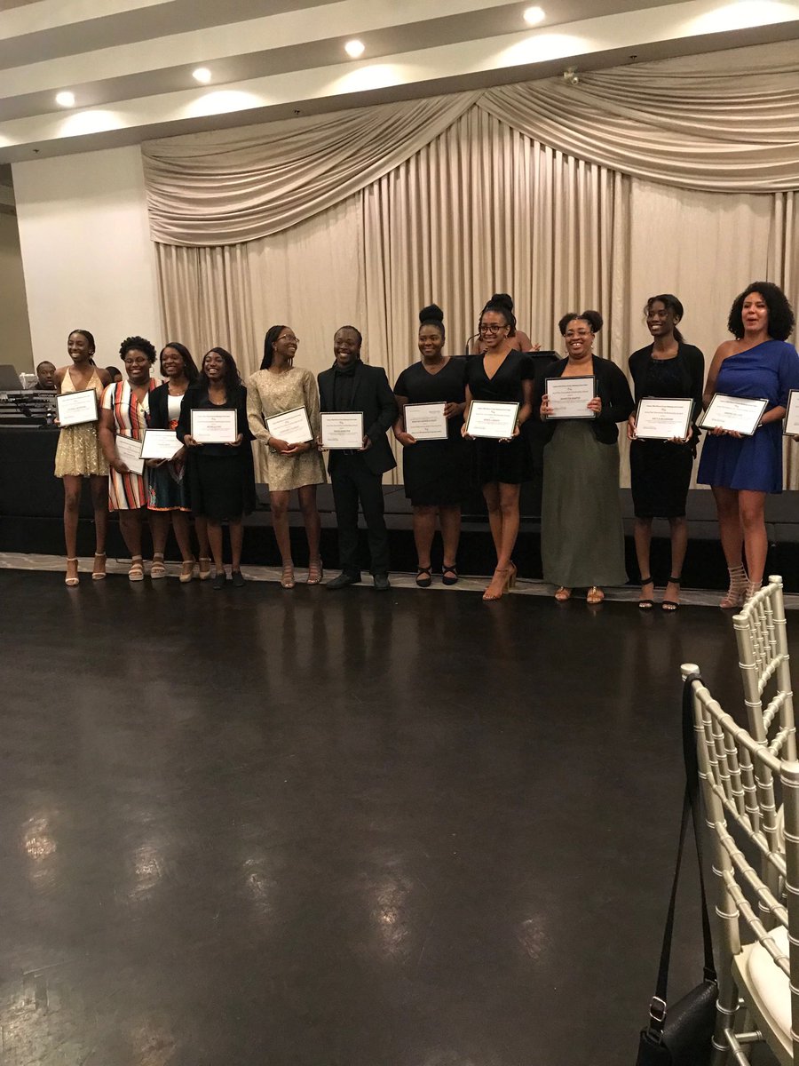 2019 Scholarship Award Winners - Congress of Black Women in Canada (Our future is in good hands).