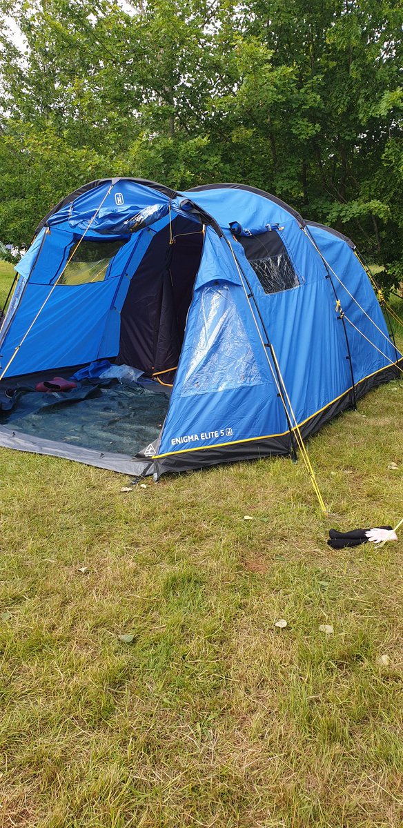Just home from a weekend camping in our new tents from <a href="/GOoutdoors/">GO Outdoors</a> thanks to the <a href="/coopuk/">Co-op</a> community fund #InspireGirls #VolunteersWeek