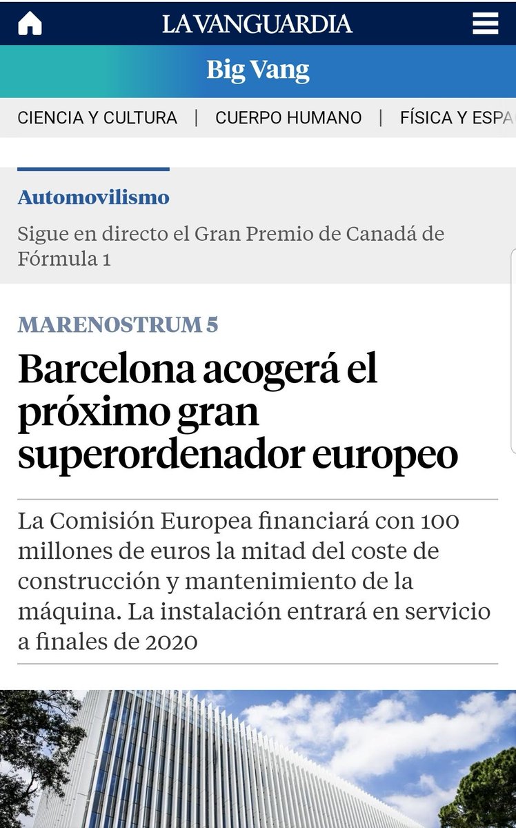 En les darreres setmanes hem vist com des del @Govern hem atret a Catalunya un Centre en Intel·ligència Artificial i un nou Supercomputador. I ja us avanço que aquesta propera setmana tindrem més bones notícies, i aquí ho deixo 😉. Perquè governar és molt més que aprovar lleis.