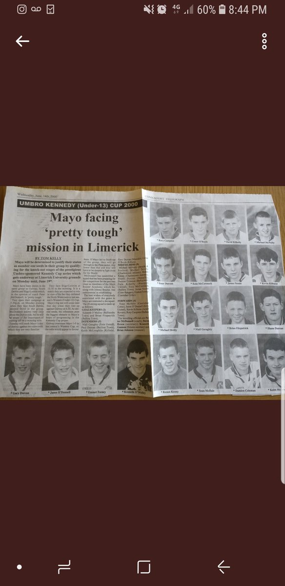 mayo_soccer's tweet photo. Had to Update The 2000 Kennedy Cup Team, Got More Pics👌👌 https://t.co/HzK6z0h6hp