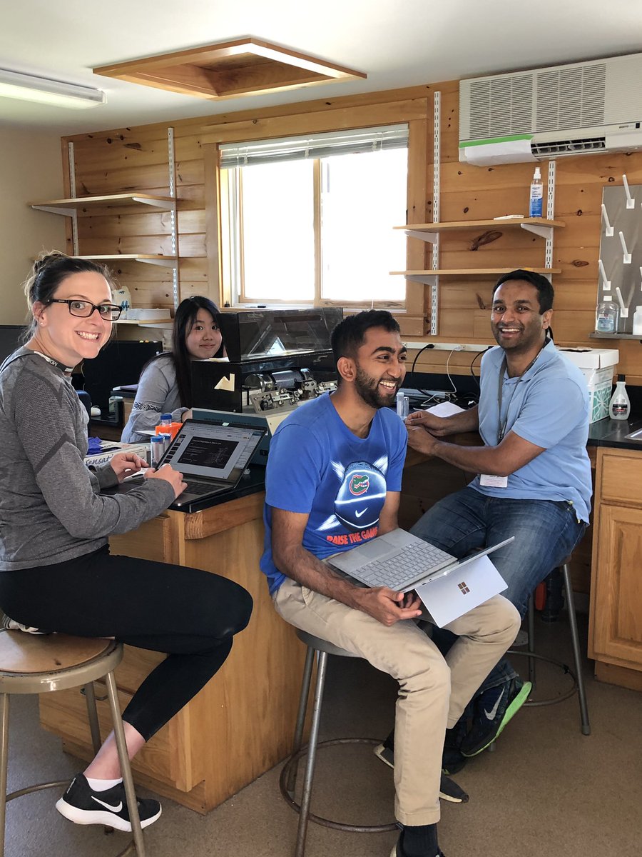 ENaC-ting science at MDIBL. #ASNTREKS