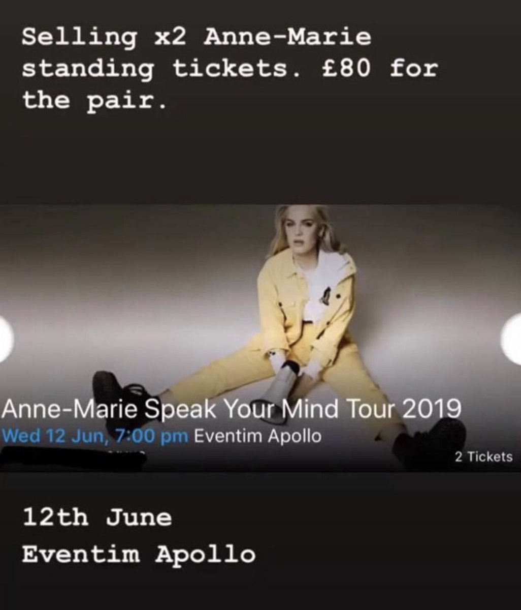 _CharRobins's tweet photo. Anne-Marie at Evebtin Apollo, London 12th June #annemarie #eventimapollo #london https://t.co/FHk8bwuzGa