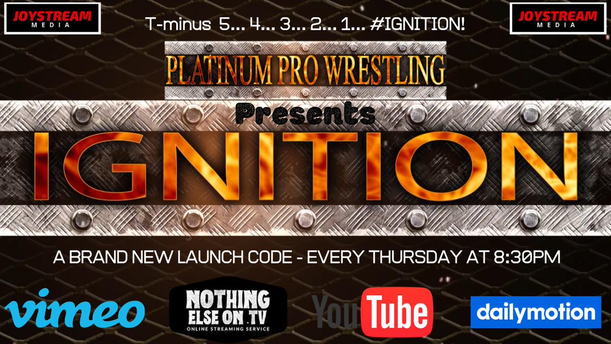 PPWFlorida's tweet photo. Check out @PPWFlorida on YouTube! πππ
https://t.co/qdgsCIXkmq
The First Two #IGNITION Launch Code's are available for FREE on-demand with another #LaunchCode Blasting Off LIVE this Thursday at 8:30pm!
This week will feature a #DiamondsDivision Title Match!
#ACutAboveTheRest https://t.co/YBrARV8YWJ