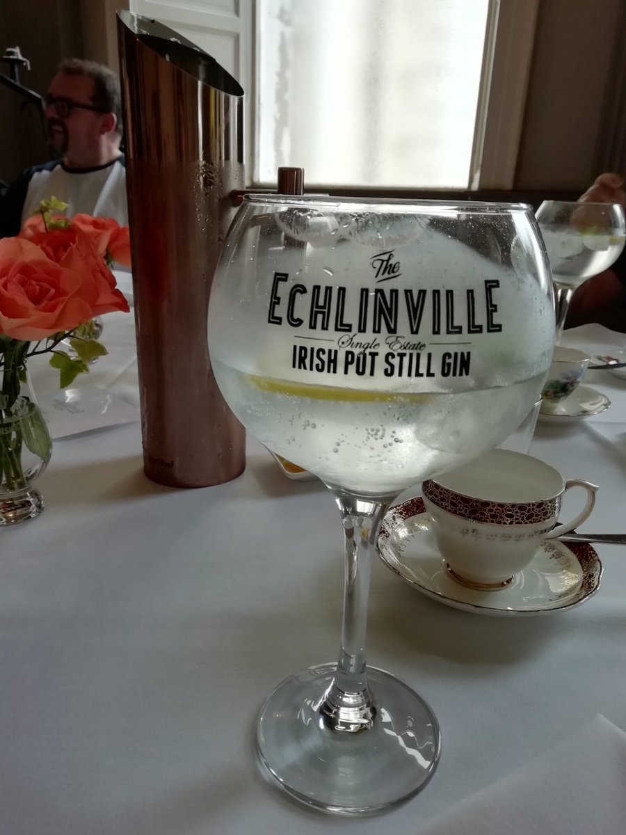 Fabulous tour and afternoon tea <a href="/Echlinville/">Echlinville</a> highly recommend it #pizzadoit #echlinville #gintour #lovelocal #strangfordlough
