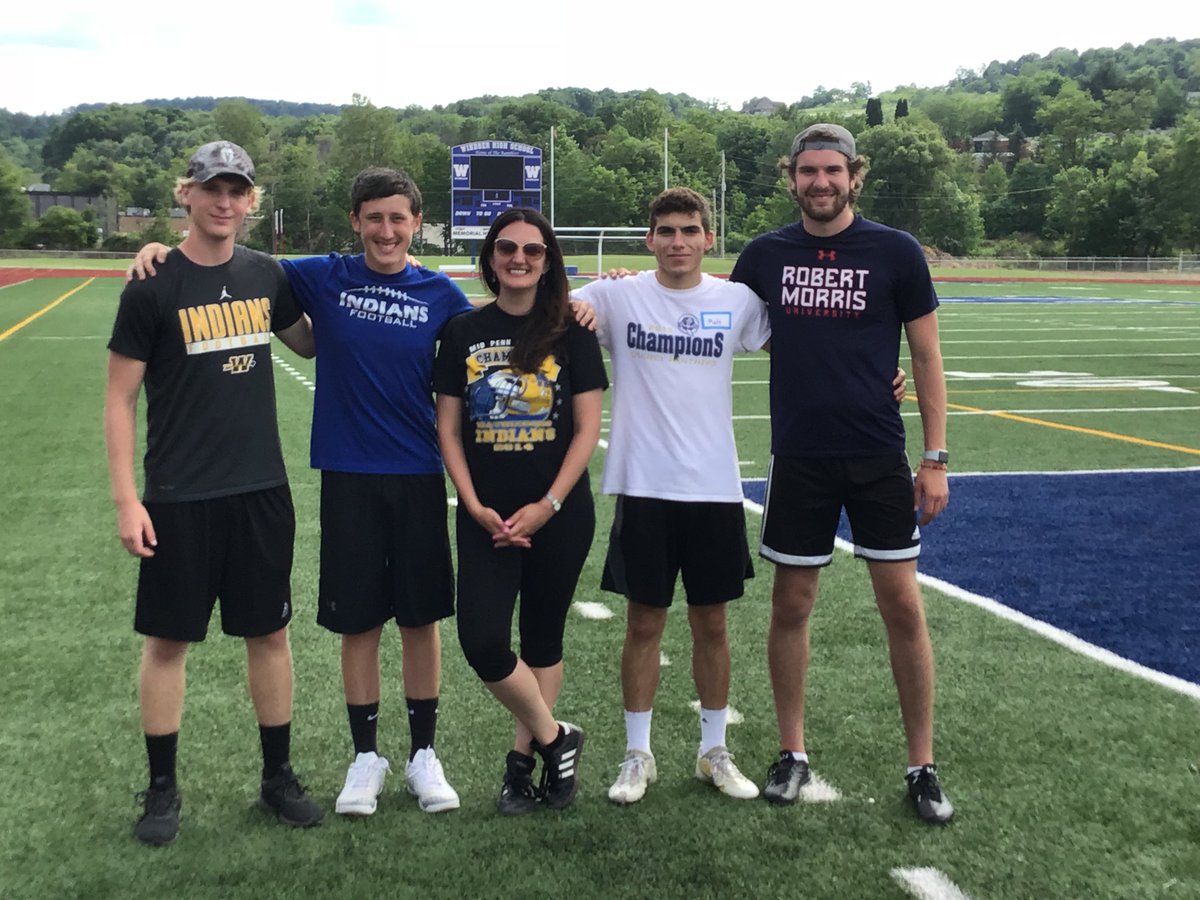 Thank you to everyone who came out to the 2nd Annual Central PA Kicking Clinic! We had a great showing of teams from Cambria, Jefferson &amp; Somerset counties. You've got some serious kicking talent. Kill it this season!! @NCColtsFootball <a href="/PASDofficial/">Punxsutawney Area SD</a> <a href="/WindberFootball/">Windber Football</a> <a href="/ramblercoach/">Matt Grohal</a>