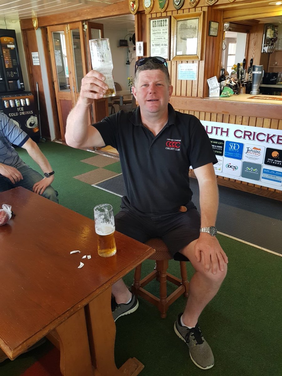 Cheers to winning our first game of this years tour! #CCCCTour <a href="/SidmouthCC/">Sidmouth Cricket</a>