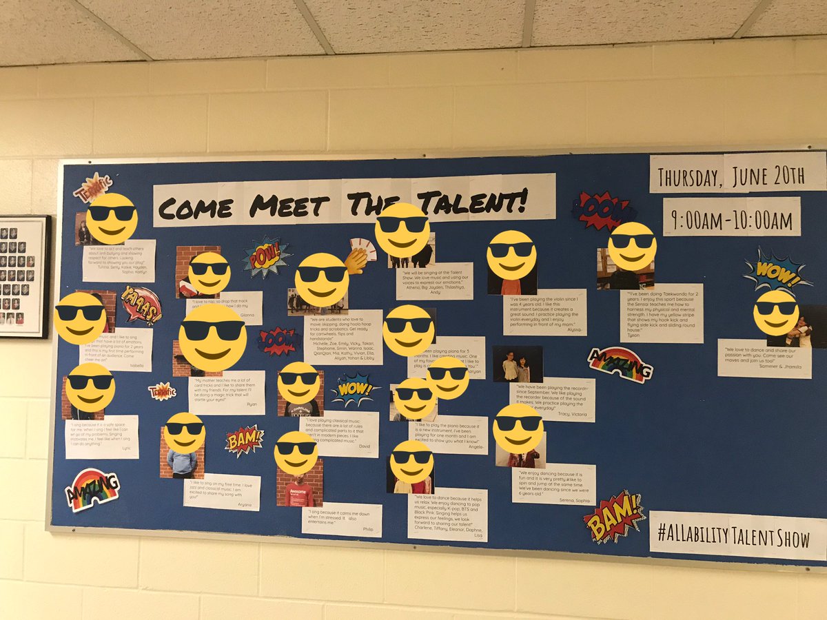 andreahaefele's tweet image. We got a gr8 line-up of @HighgatePS Ss performers from grade 1-8 for our #ALLability Talent Show! COME meet the talent and get to know them 🎶 🎹 🎤 🎻 💃 Looking forward to this week’s practice as we gear up for the big day @Learningin118 @RaniaWriting @msmirandalem