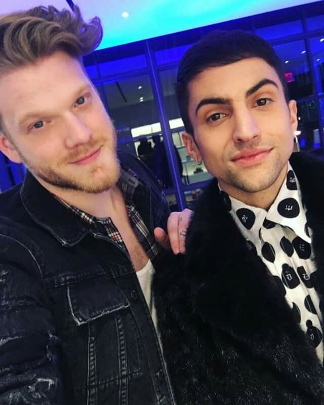 MeanDynamics's tweet photo. Today’s a double feature!
We have Scott Hoying and Mitch Grassi from Pentatonix.
They have a duo group named SUPERFRUIT.
They are both childhood friends and continue to make music together.
Song Recommendation: Bad 4 Us https://t.co/SChKjmodcv