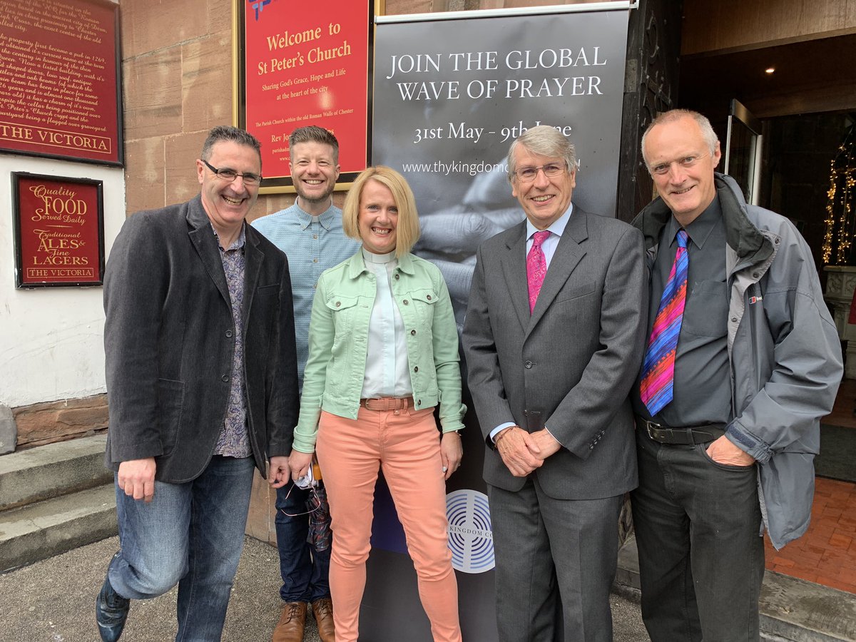 LynMissioner's tweet photo. What an amazing 11 days of prayer for TKC and brilliant to travel across the region to join in many prayer events and activities. Fantastic to finish up on Pentecost Sunday in Chester and witness such church unity as we prayed Holy Spirit Come!!! 🔥🔥🔥🙏🏼🙏🏼🙏🏼 #letskeeppraying https://t.co/vc1G8MmVO7