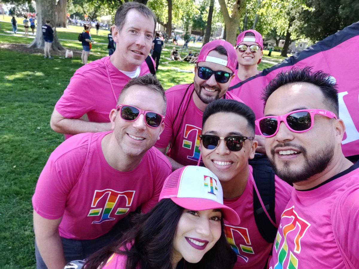 <a href="/DerrickSeay1/">Derrick Seay</a> and @BrandonSkalsky in the House!! #SacPride2019 #BeYou #Diversity #Inclusion 
#TMobile #YearOfCP #AreYouWithUs #WestIsBest #Sacramento @DreyAgualo @savvysarah7 <a href="/gjimene7/">Guadalupe Jimenez</a> @LeslieJohn214 <a href="/johncaple/">John Caple</a> <a href="/tweckter/">Trevor Weckter</a>