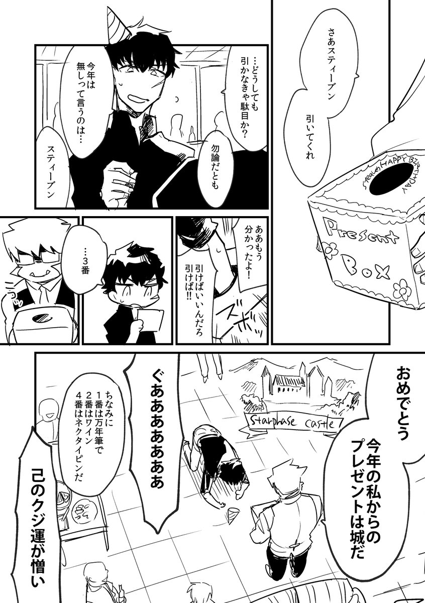 誕生日おめでとうスティーブン!!!!! 