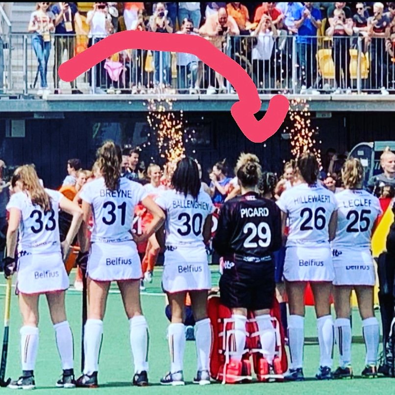 So proud of this amazing goalkeeper, finally got  her 1st official cap. The future is yours 💪 we trust you 👊  just be E.Pic <a href="/elopicard21/">Elodie Picard</a>
#fihproleague