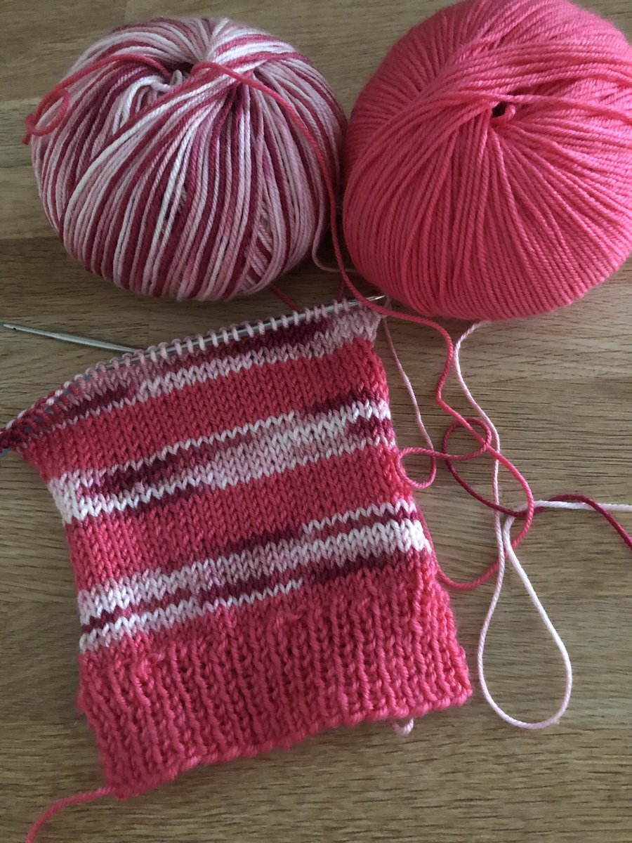 welsh_tenor's tweet photo. Pulled these two balls from the stash that I’ve had hidden away for years! It’s going to be a cardigan for #niece2 for the winter, getting a head start! #seeprevioustweets #stashdash https://t.co/QtJP9hwDwr