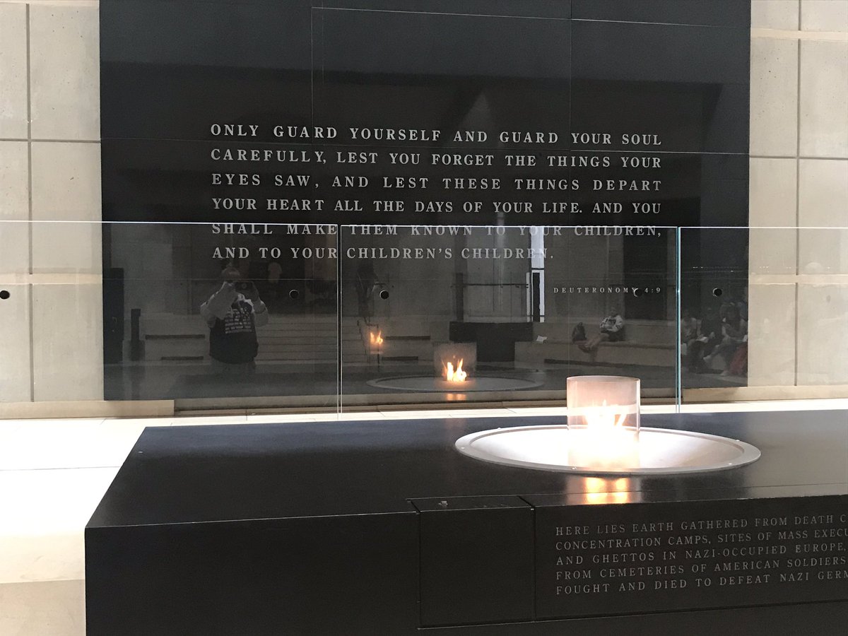 lakeville2DC's tweet photo. Our stop @HolocaustMuseum #cms2dc https://t.co/oe6dXwsSNk
