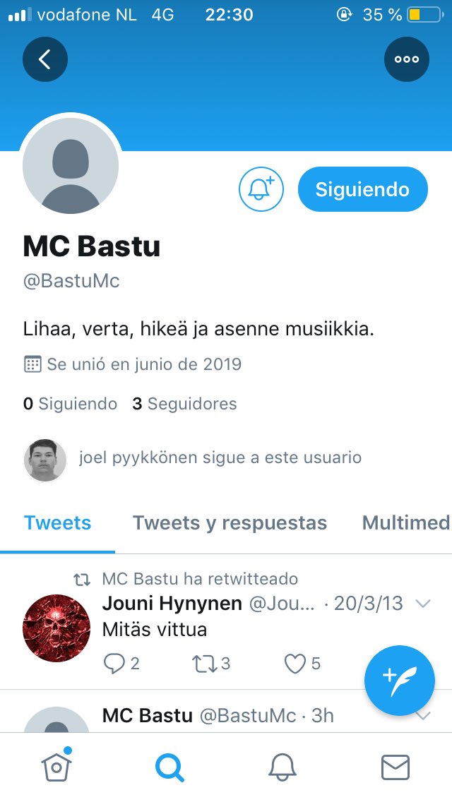 TKustaa's tweet photo. Kaunein twittertili aluillaan. Antakaa seuraus. @BastuMc https://t.co/mQI6VXv4zs