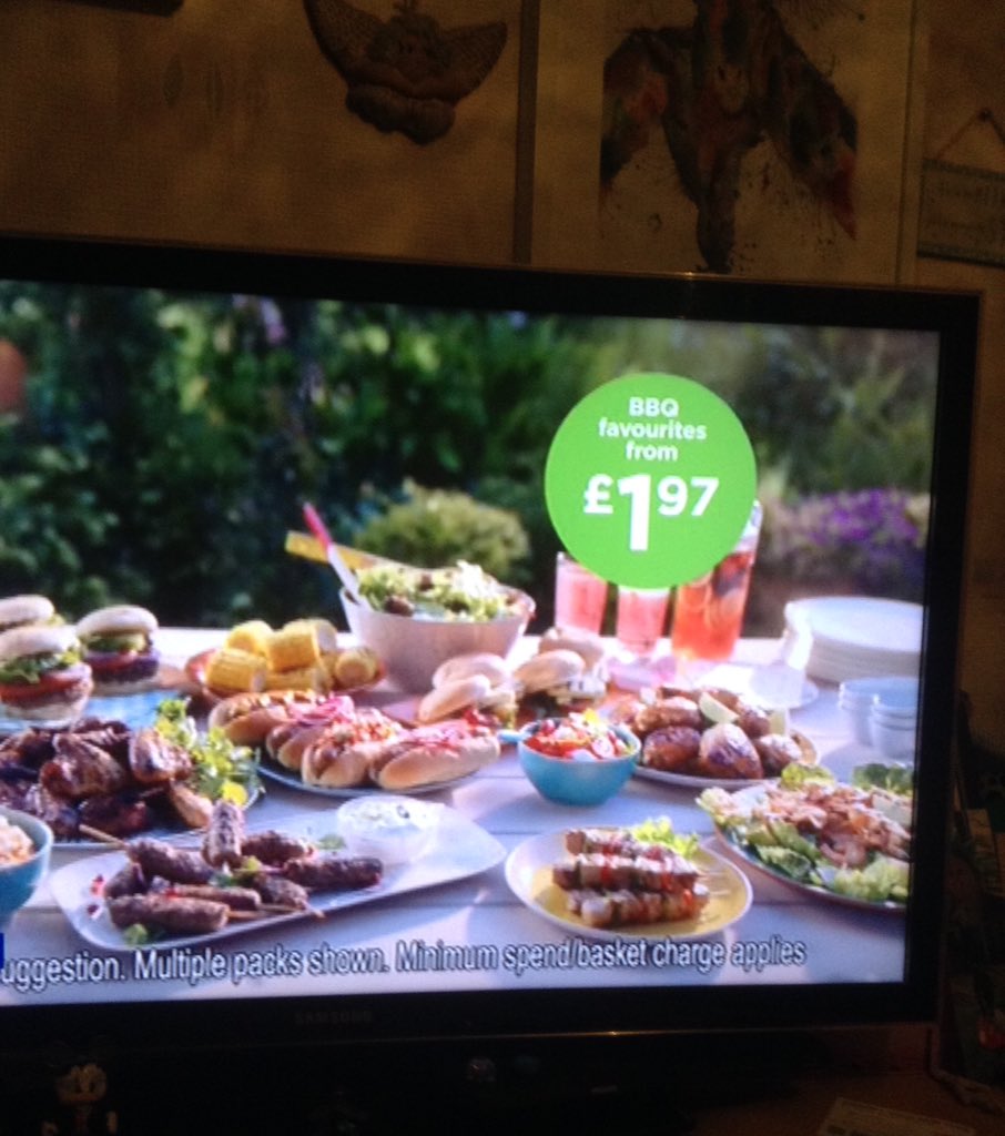 NEC83's tweet image. @asda Now I'm sure your BBQ favourites are very tasty but surely £197 is a bit steep?!😆😳 #decimalpoint #expensivesnacks