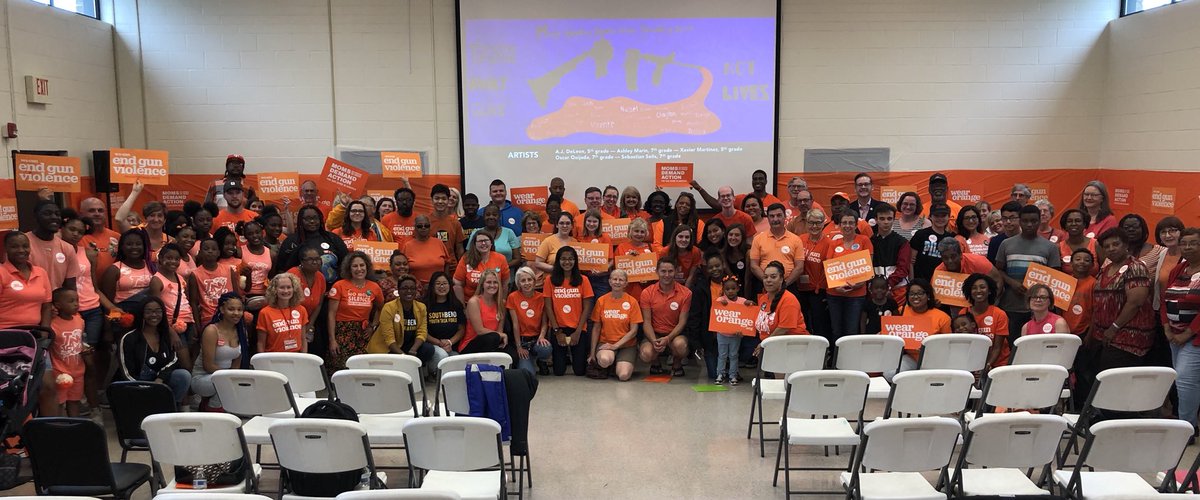SBYTF's tweet photo. @MomsDemand #WearOrange What an amazing event today. Great speakers with great stories! https://t.co/Dj7Urz9w5m