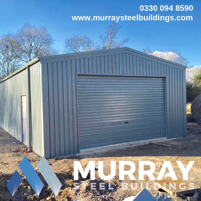 #steelbuilding #garage #madetomeasure murraysteelbuildings.com/request-quote/