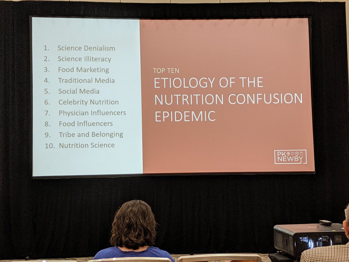 PhD_Leigh's tweet photo. We must work together to overcome these forces leading to #nutrition confusion. #Nutrition2019 #SciComm #SundayThoughts https://t.co/gw6X9DW3E7