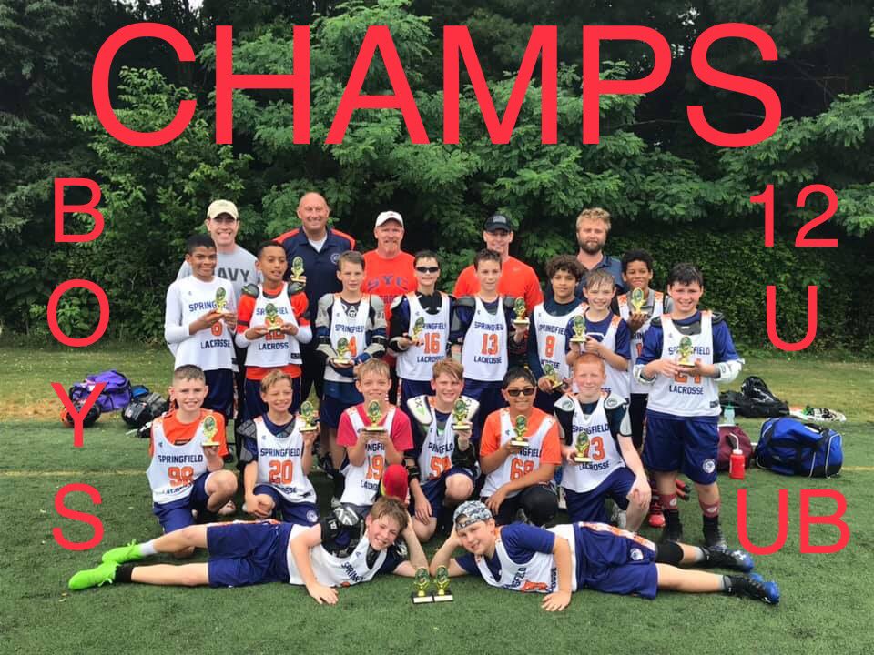 SYC did it again! Our Boys 12U UB team, best known as the Violent Squirrels, won their NVYLL title with a 7-2 win over Fort Hunt. Way to go, boys! #syclax