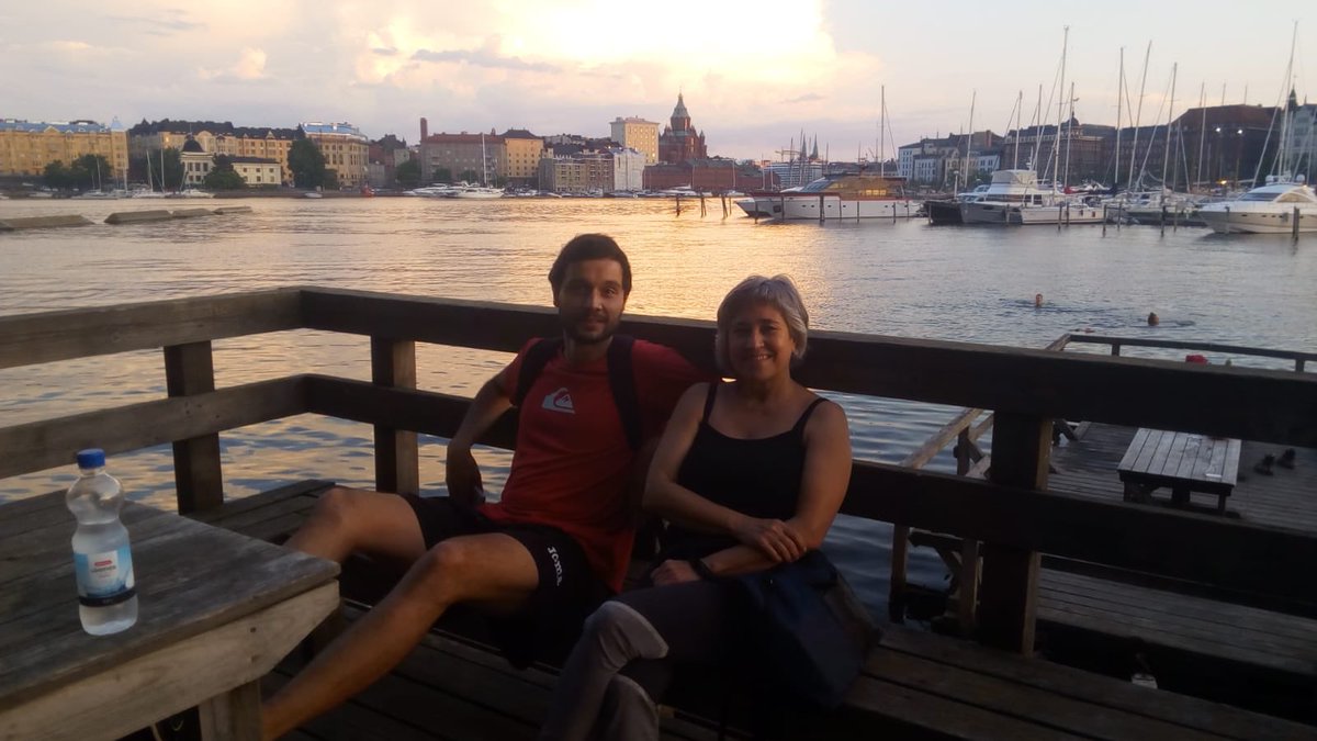 adultoshuesca's tweet photo. 3️⃣ de nuestros compañeros están por tierras Finlandesas dentro del proyecto #ErasmusPlus #exprom #ka204. Han paseado x Helsinki y han participado en la cena de bienvenida. https://t.co/t6nLOlNwO7