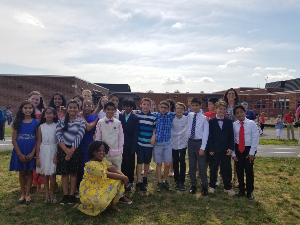 LIB_JLeonard's tweet photo. Wishing my students a bright and successful future in middle school and beyond! Congratulations class of 2019! #LibEagles19 https://t.co/lTKEWRM5tB
