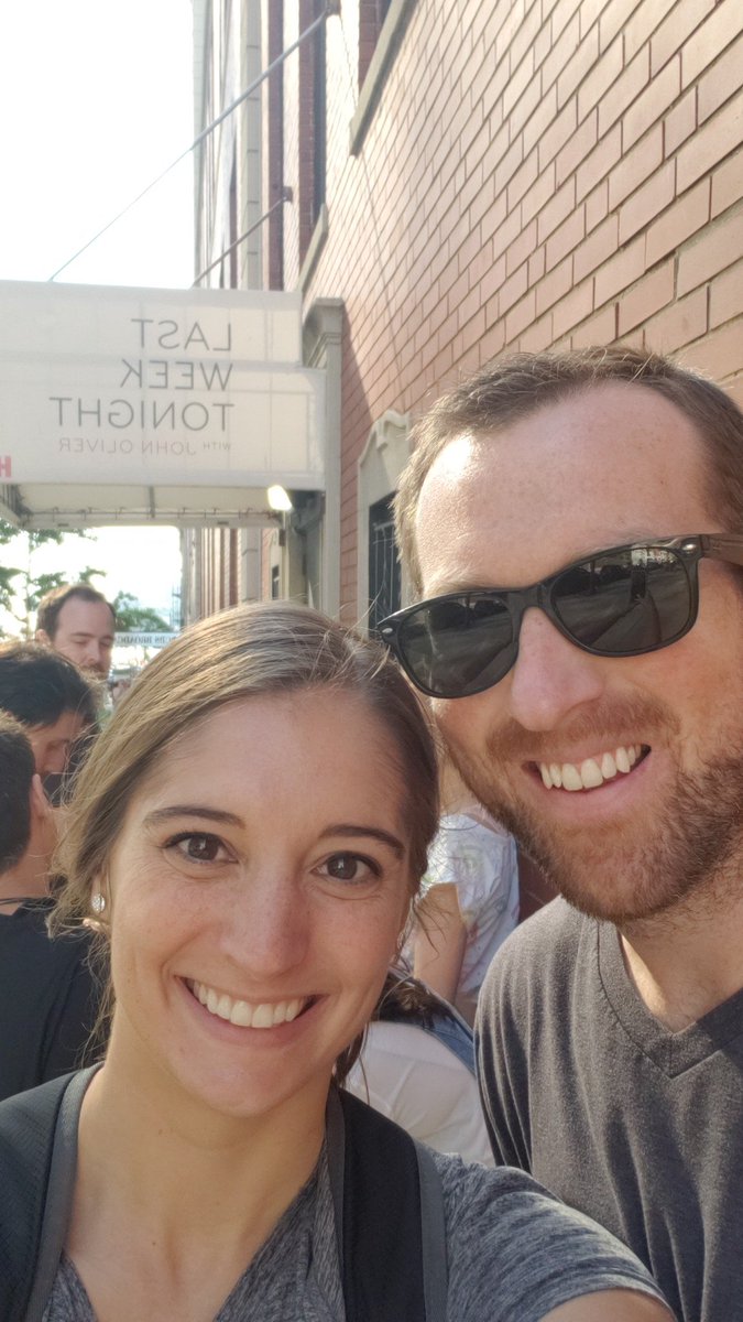 natattack723's tweet image. Flew all the way from MN to attempt stand-by for @LastWeekTonight! We're here for you, @iamjohnoliver!