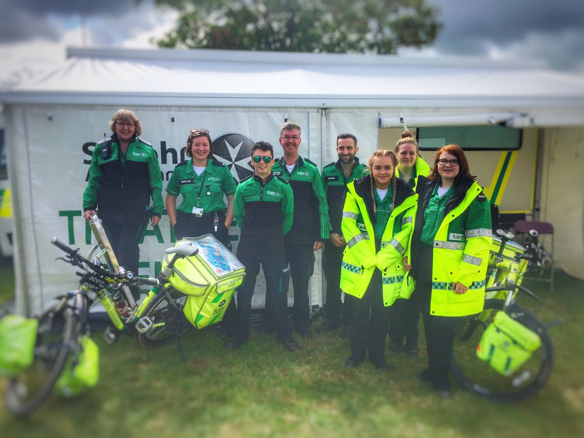 Royal Cornwall 2019 complete🤩 brilliant 3 days despite the rather wet Cornish whether😂 thank you to everyone who made it great🚑🚑  <a href="/stjohnambulance/">St John Ambulance England</a> #westisbest #mysjaday