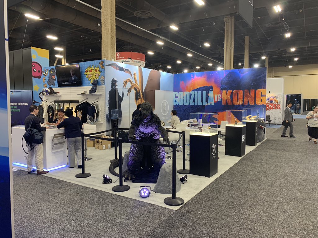 MowryChris's tweet photo. Forgot I had an account, but here’s some shots of the @licensingexpo booth I did for the new job. https://t.co/km1QeoRmYx