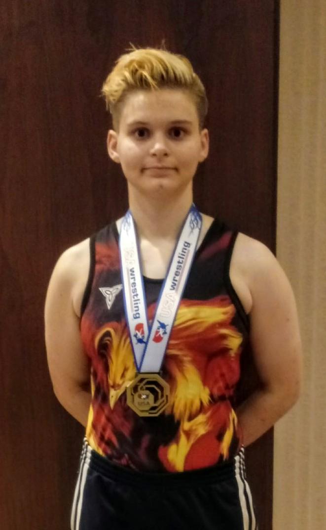WrestlingBadger's tweet photo. Congratulations to Suravieve Robertson. 2019 Southern Plains Champion. Badgers getting it done this summer. #battleready #bprd #badgerdriven #summerwrestlersmakewinterchampions https://t.co/e7x8w3axYd