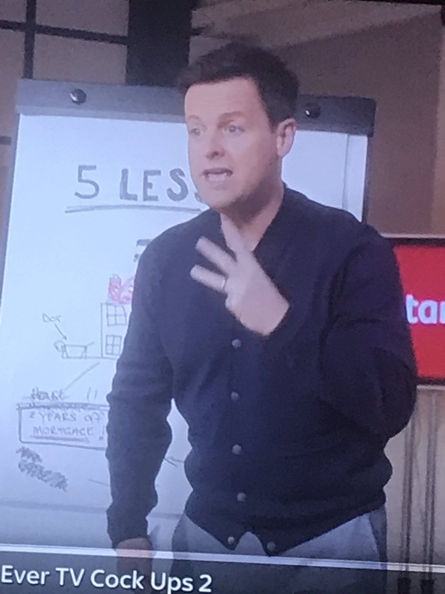 Hey <a href="/antanddec/">antanddec</a> How many years will not drinking coffee knock off my mortgage?? I’m confused..