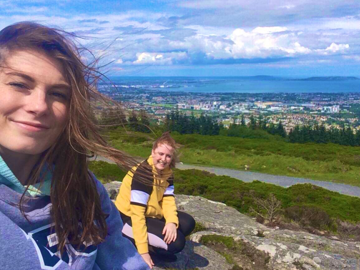 katiehughes247's tweet photo. We got it into our heads that we should go hill walking #Ticknock #Dublin
One pic is us at the top overlooking Dun Laoighre, the other two are the view from Dun Laoighre looking up at the hill we walked 😂 #GreatDayThough #Sun #Fun #WhatRain https://t.co/DflqIFy9xj
