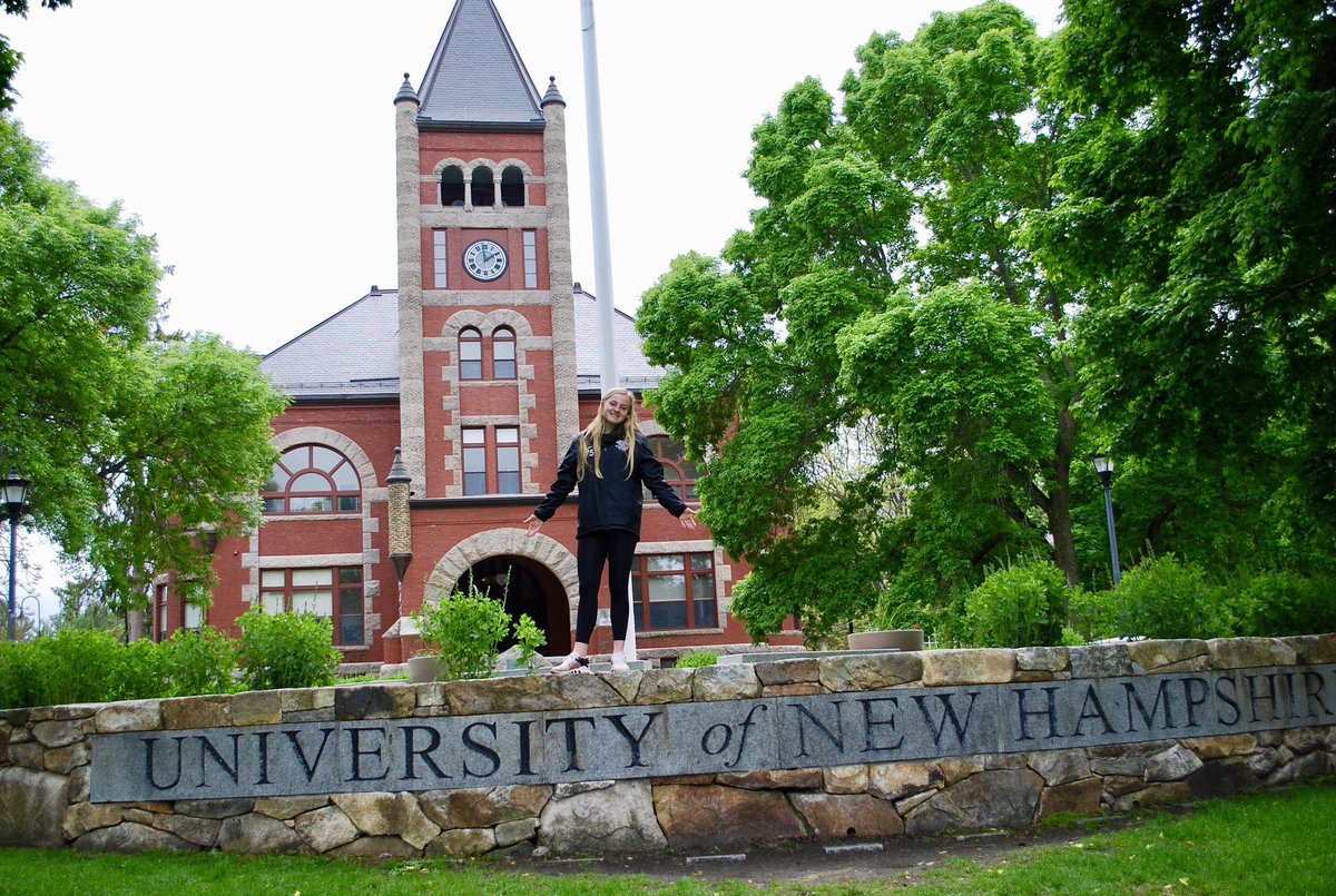 savannahschoon's tweet image. Beyond excited to announce I will now be continuing my academic &amp;amp; athletic careers at the University of New Hampshire! Can’t wait to be a Wildcat!!