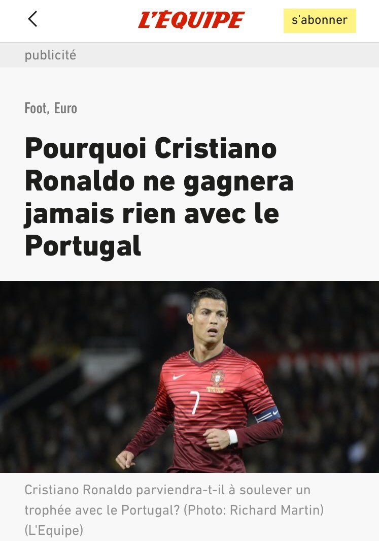 YohanRdgs91's tweet photo. On n’oublie pas @lequipe 😘 #PORHOL #TeamPortugal https://t.co/LygqyWjCEh