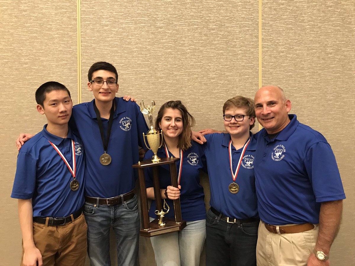 Congrats to our QB team for finishing in 2nd place at the PACE National Scholastic Championship in Reston, VA. Senior William Golden who wrapped up his high school quiz bowl career lead his team to the finals. Congrats to <a href="/tjhsstquizbowl/">TJHSST Quizbowl</a> on winning the championship. <a href="/katyisd/">Katy ISD</a>