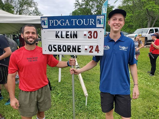 discgolfthai's tweet photo. RT PDGA "Congrats to Kyle Klein (right) and Noah Osborne (left) for some incredible golf this weekend! #USADGC #discgolf https://t.co/tf8NPhjwvN https://t.co/DCsN8bQRBe"