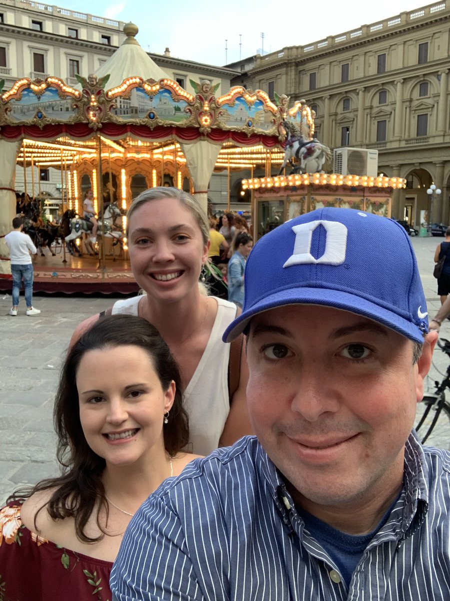 Such a great time in Florence. We had the time of our lives. So nice catching up with <a href="/emathias35/">Erin Mathias</a> and seeing this side of her world. The best is yet to come <a href="/DukeWBB/">Duke Women’s Basketball</a>