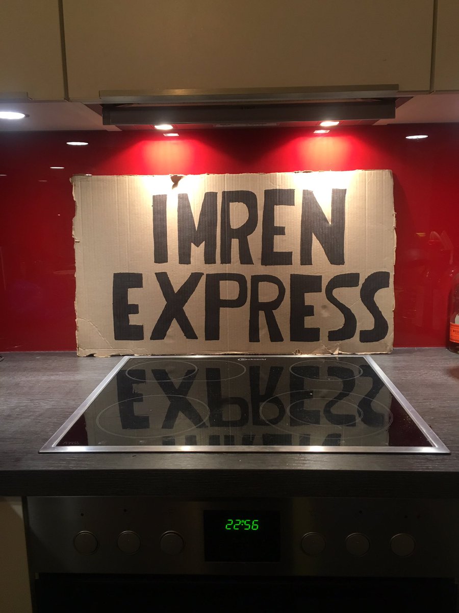 gangstarrose's tweet photo. Wenn’s mal schnell gehen muss: #imren #express https://t.co/NHSoAptkDd