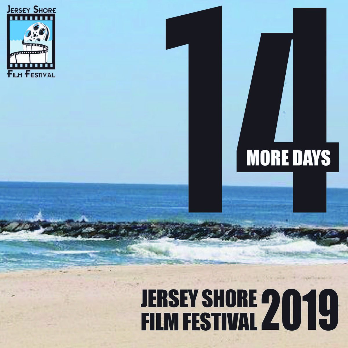 shorefilmfest's tweet photo. The Jersey Shore Film Festival 2019 🎬 is 2 weeks 🗓 away! Come down to the📍Jersey Shore 🏖 June 23rd-30th! @APBoardwalk @AsburyParkPress @jerseyshorefilmfestival.com #JSFF2019 #filmfestival #festivalcountdown https://t.co/jKC9UavCkL