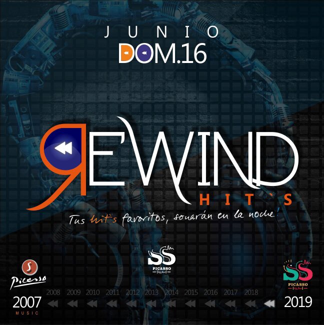 picassobigfloor's tweet photo. Este Domingo 16. REWIND HITS! Rebobinamos tus canciones favoritas ! De 2019 a 2007. Vamos directo a nuestros comienzos. Invitados Especiales. #Picassito #Magdalena #PicassoDrugstore #Paloma #BigFloor  #Recuerdos #Noches https://t.co/wT5WP2gwln