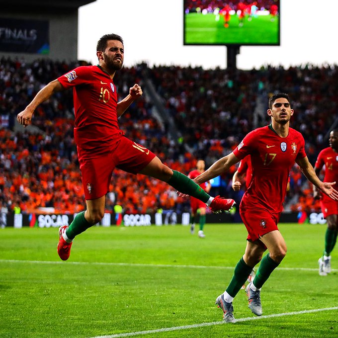 FT #UEFANationsLeague FINAL
Portugal 1-0 Belanda (Guedes 60')

PORTUGAL JUARA